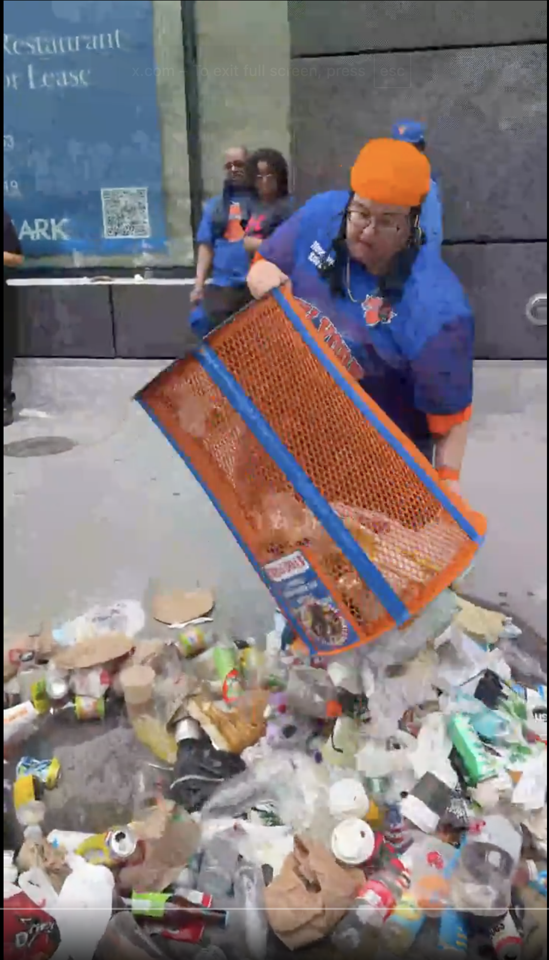 Trashed Video JPMorgan Executive Identified and Fired in Trash Can Viral Video ...